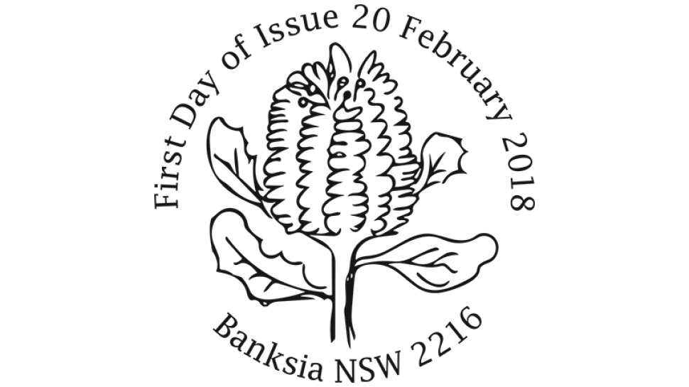 Banksias postmark