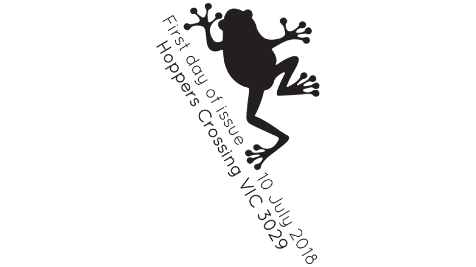 Frogs postmark