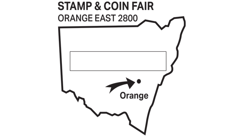 Orange East NSW 2800 postmark