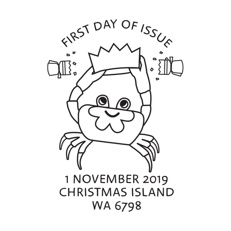 Christmas Island Christmas 2019 postmark