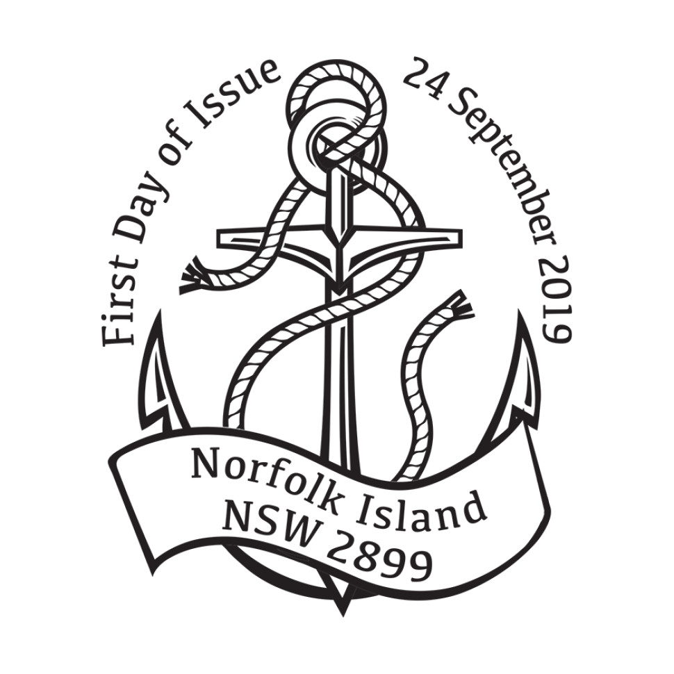 Norfolk Island: Mutiny on the Bounty postmark