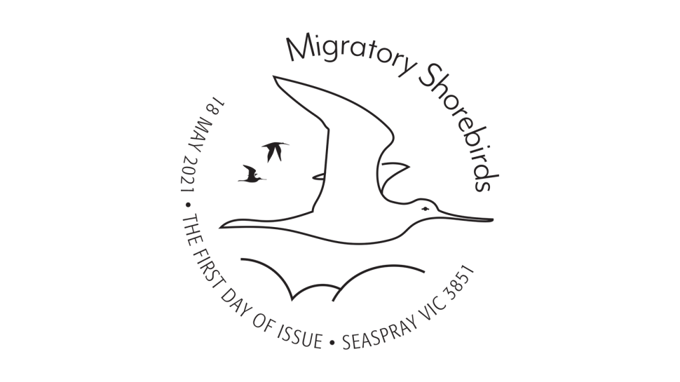 Migratory Shorebirds postmark