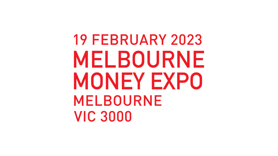 Melbourne Money Expo 19/02/2023 postmark